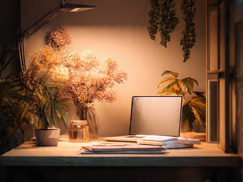Desk Setup Modern